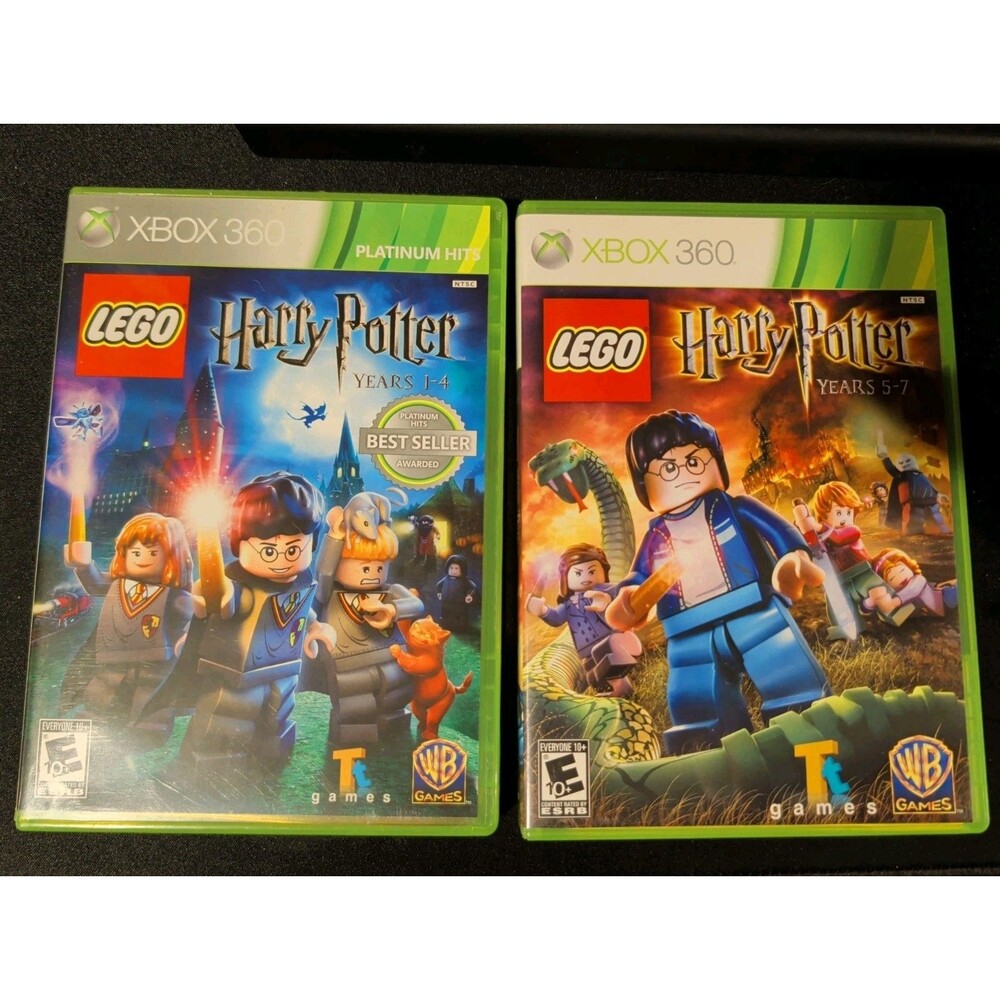 Lego Harry Potter Years 1-4 And Years 5-7 Microsoft Xbox 360